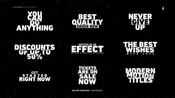 Text Animation || MOGRT（769721）-技能树